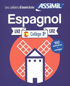 portada Cahier D'exercices Espagnol - Niveau Classe de 3e - lv2 (in French)