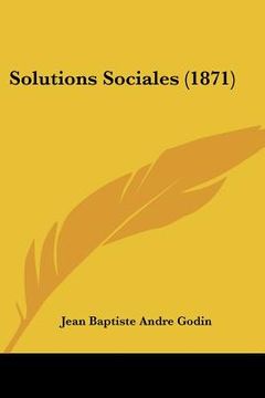 portada solutions sociales (1871) (in English)