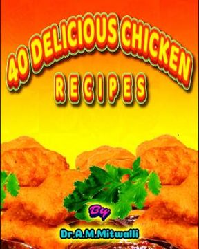 portada 40 delicious chicken recipes (en Inglés)