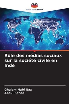 portada Rôle des médias sociaux sur la société civile en Inde (en Francés)