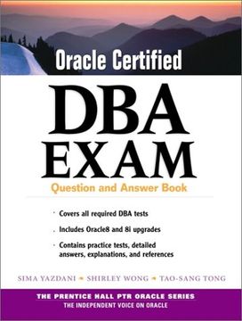 portada Oracle Certified DBA Test Prep Guide (Prentice Hall PTR Oracle)