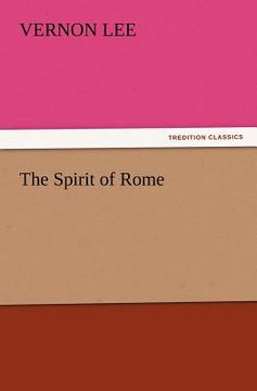 portada the spirit of rome (en Inglés)
