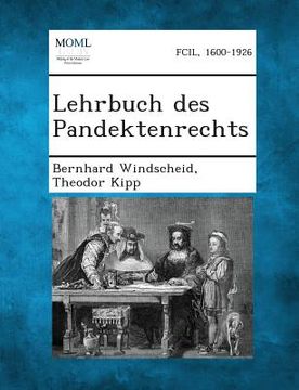 portada Lehrbuch Des Pandektenrechts (en Alemán)