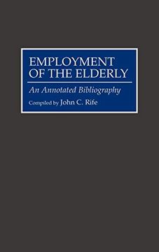 portada Employment of the Elderly: An Annotated Bibliography (en Inglés)