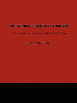 portada patterns of relative strength (en Inglés)