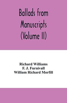 portada Ballads From Manuscripts (Volume ii) (en Inglés)