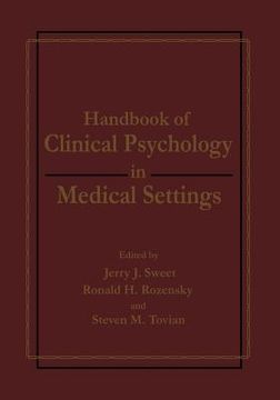 portada Handbook of Clinical Psychology in Medical Settings (en Inglés)