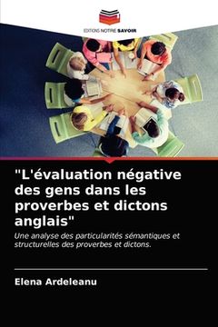 portada "L'évaluation négative des gens dans les proverbes et dictons anglais" (in French)