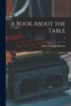 portada A Book About the Table; 2 (en Inglés)