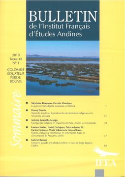portada Bulletin 48(1) La autonomía indígena «tutelada» en Bolivia y otros artículos