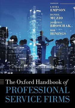 portada The Oxford Handbook of Professional Service Firms (Oxford Handbooks) (en Inglés)