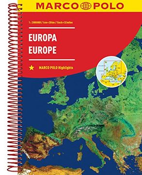 portada Europe Marco Polo Road Atlas 