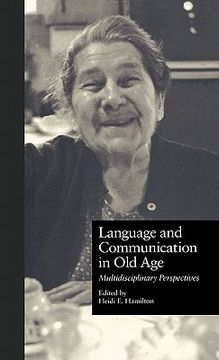 portada language and communication in old age: multidisciplinary perspectives (en Inglés)