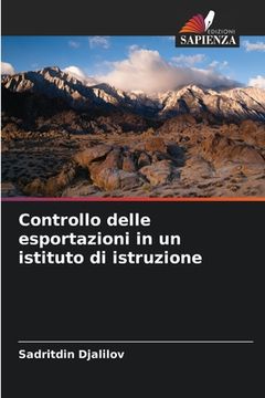portada Controllo delle esportazioni in un istituto di istruzione (in Italian)