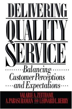 portada Delivering Quality Service (in English)
