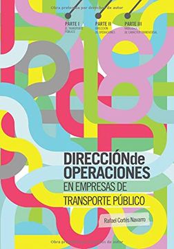 portada Dirección de Operaciones en Empresas de Transporte Público (in Spanish)