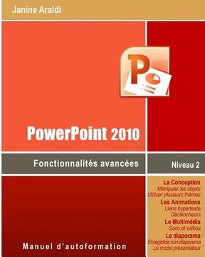 portada PowerPoint 2010 Fonctionnalités avancées (en Francés)