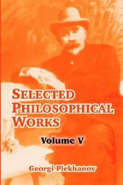 portada selected philosophical works: volume v (en Inglés)