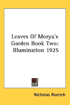 portada leaves of morya's garden book two: illumination 1925