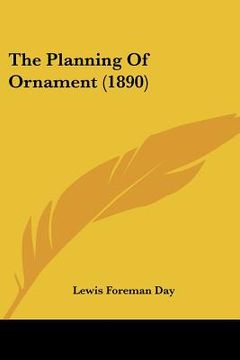 portada the planning of ornament (1890) (en Inglés)