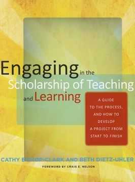 portada engaging in the scholarship of teaching and learning