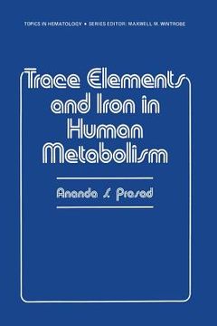 portada Trace Elements and Iron in Human Metabolism (in English)