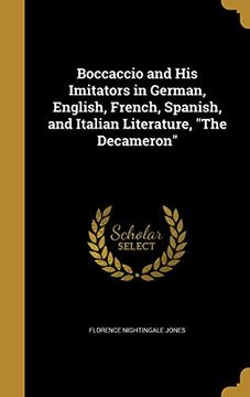 portada Boccaccio and his Imitators in German, English, French, Spanish, and Italian Literature, "The Decameron" 