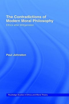 portada the contradictions of modern moral philosophy (en Inglés)