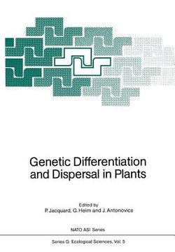 portada genetic differentiation and dispersal in plants (en Inglés)