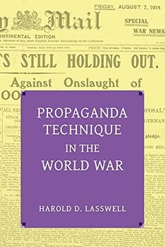 portada Propaganda Technique in the World war (With Supplemental Material) (en Inglés)