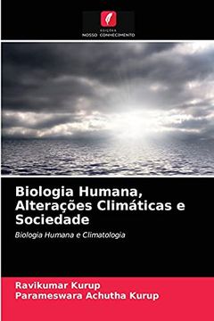 portada Biologia Humana, Alterações Climáticas e Sociedade: Biologia Humana e Climatologia (in Portuguese)