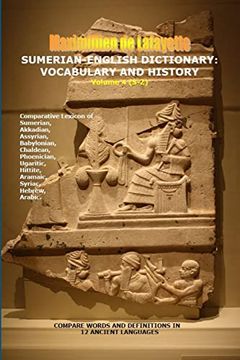 portada Sumerian-English Dictionary: Vocabulary And History. Vol. 4 (Letters S-Z) (en Inglés)