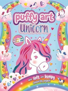 portada Puffy art Unicorn (en Inglés)