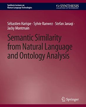 portada Semantic Similarity from Natural Language and Ontology Analysis (en Inglés)