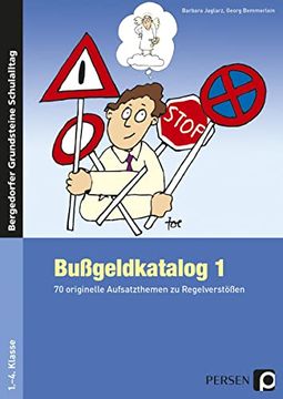 portada Bußgeldkatalog: 70Originelle Zusatzaufgaben bei Regelverstößen, Primarstufe (en Alemán)
