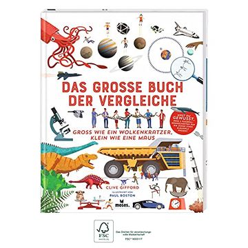 portada Das Große Buch der Vergleiche | Spannendes Sachbuch für Kinder ab 8 Jahren (en Alemán)