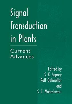 portada Signal Transduction in Plants: Current Advances (en Inglés)