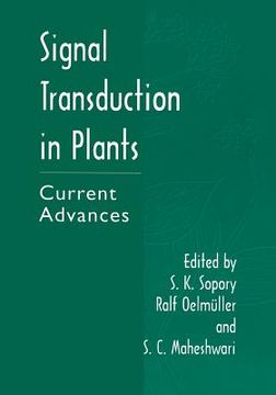 portada Signal Transduction in Plants: Current Advances (in English)