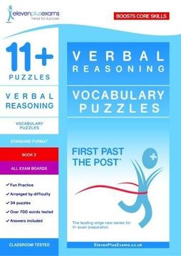 portada 11+ Puzzles Vocabulary Puzzles Book 2 (First Past the Post)