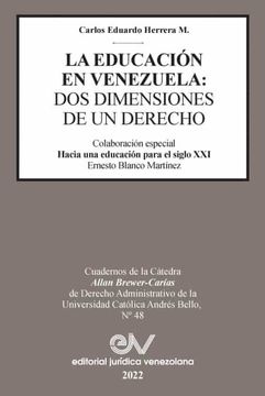 portada La Educación En Venezuela: DOS Dimensiones de Un Derecho