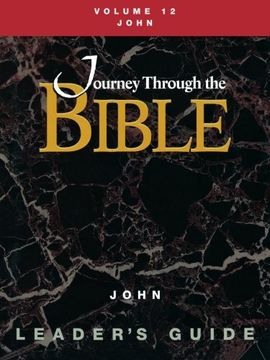 portada Journey Through the Bible Volume 12 | John Leader's Guide (en Inglés)