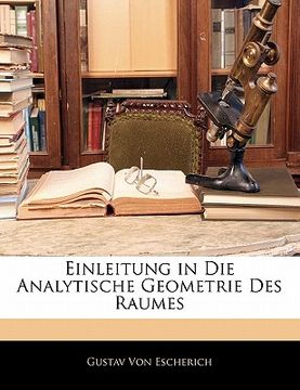 portada Einleitung in Die Analytische Geometrie Des Raumes (en Alemán)