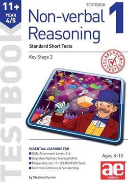 portada 11+ Non-verbal Reasoning Year 4/5 Testbook 1: Standard Short Tests