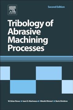 portada Tribology of Abrasive Machining Processes