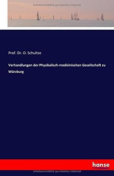 portada Verhandlungen der Physikalisch-medizinischen Gesellschaft zu Würzburg (German Edition)