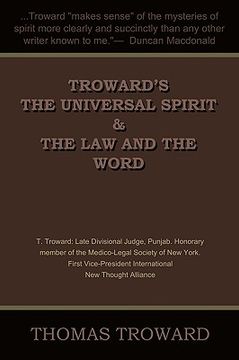 portada troward's the universal spirit & the law and the word (en Inglés)