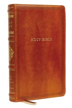 portada Kjv, Personal Size Reference Bible, Sovereign Collection, Leathersoft, Brown, red Letter, Thumb Indexed, Comfort Print: Holy Bible, King James Version (en Inglés)