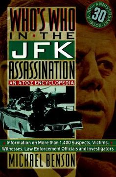 portada who's who in the jfk assassination: an a-to-z encyclopedia (en Inglés)