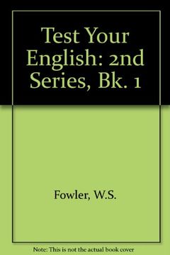 portada Test Your English 1, Book