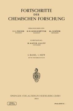 portada Fortschritte der Chemischen Forschung (Topics in Current Chemistry) (German and English Edition)